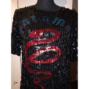 Guess T Shirt Sequin Dress